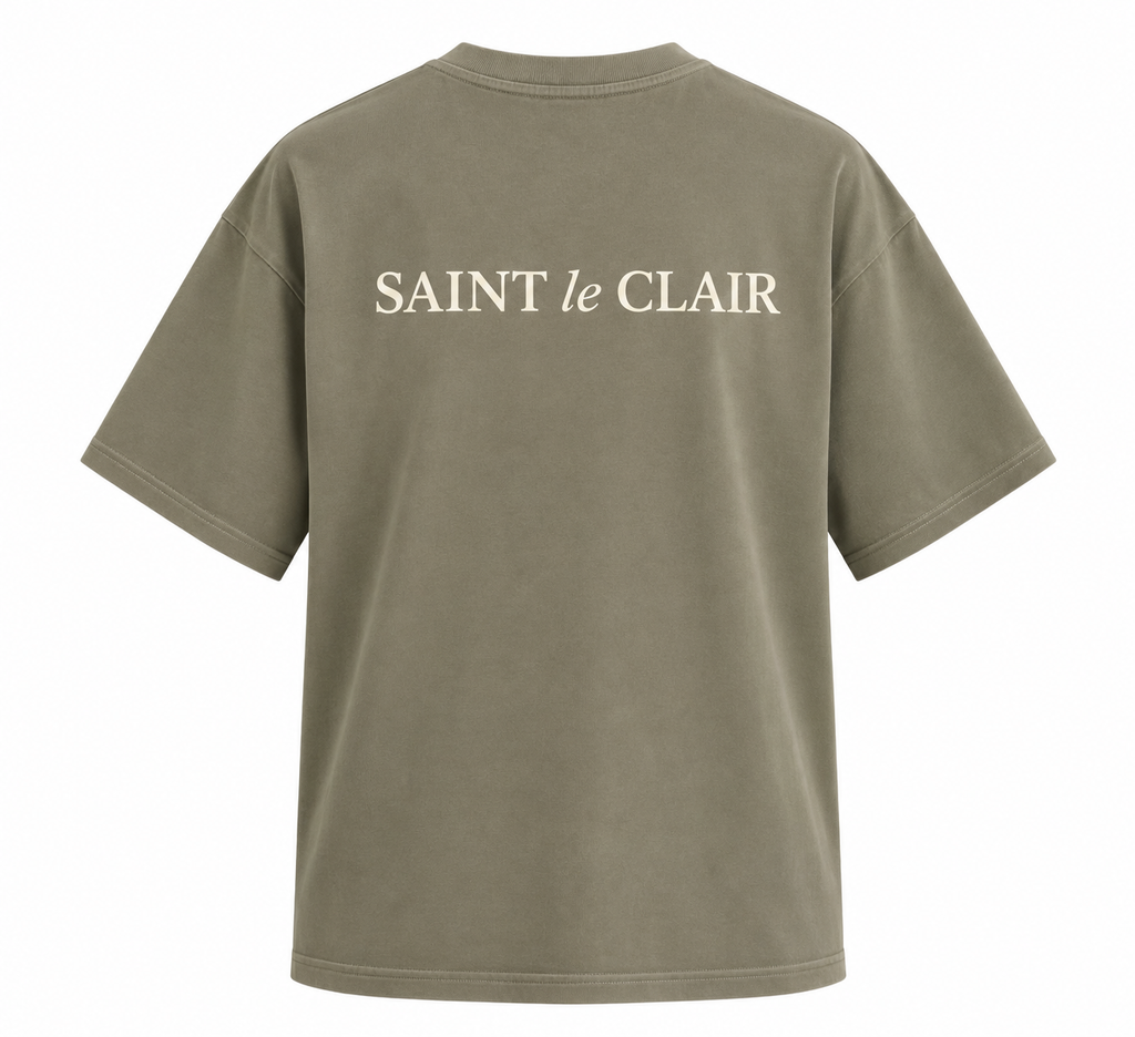 SAINT le CLAIR — Heavyweight Oversized Tee