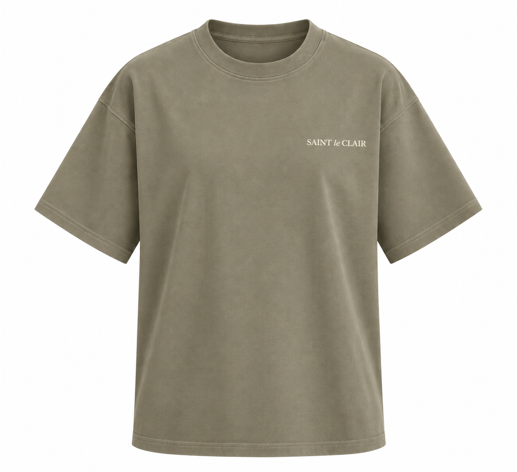 SAINT le CLAIR — Heavyweight Oversized Tee